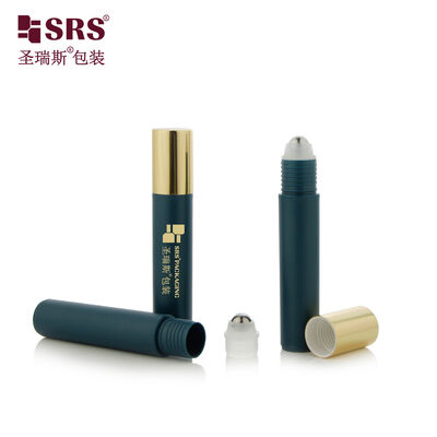 Acheter Flacon à bille cosmétique personnalisé de 12 ml en plastique avec bille en acier et couvercle en aluminium, emballage conteneur online manufacture