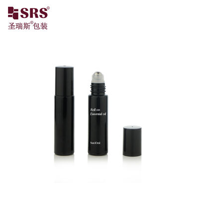 Acheter Petit pain en verre noir vide de BLPM 10ML sur la bouteille pour l'huile essentielle aucune fuite online manufacture