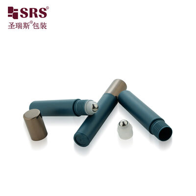 Acheter Couleur personnalisée PP rouleau sur bouteille 12 ml Ballon à rouleaux en acier Bouchon en aluminium pour les voyages Contenant de liquide de soins de la peau online manufacture