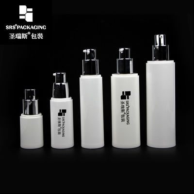 acheter bouteille de lotion pour soins de la peau blanche vide recycle 100ml 80ml 50ml pompe sans air online manufacture