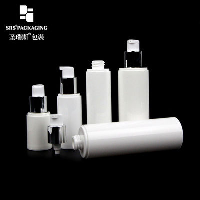 acheter désinfectant pour les mains en plastique PP blanc 50 ml bouteille de pompe sans air écologique online manufacture