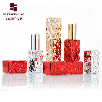 acheter 3.5g de design unique rouge brillant or argent luxe rouge à lèvres vide contenant online manufacture