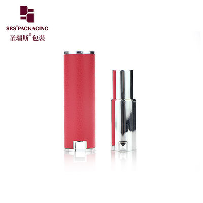 acheter stock rouge de luxe en gros vide en forme ronde échantillon tube de rouge à lèvres online manufacture