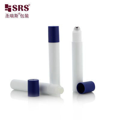 acheter Injection Couleur blanche Ronde Soins oculaires Sérum Plastique vide Bouteille en rouleau de 15 ml online manufacture