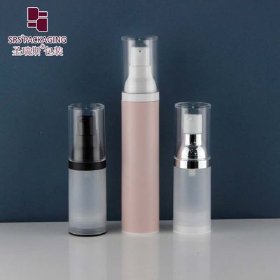 acheter 15 ml 30 ml 50 ml Bouteilles de pompe en plastique vide en PP plastique translucide recyclable fondation sans air online manufacture