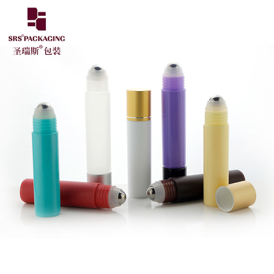 Ronde en cylindre PP PCR Injection couleur vide cosmétique en rouleau sur bouteille 30 ml Bouteille en rouleau