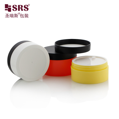 50g 75g 100g 150g personnalisation par une seule paroi mat PCR recyclable pot vide en plastique PP