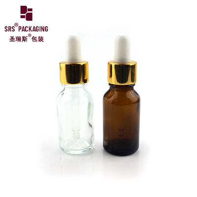 Peinture personnalisée vide Verre glacé noir Essentiel d' huile parfumée goutteuse 30 ml