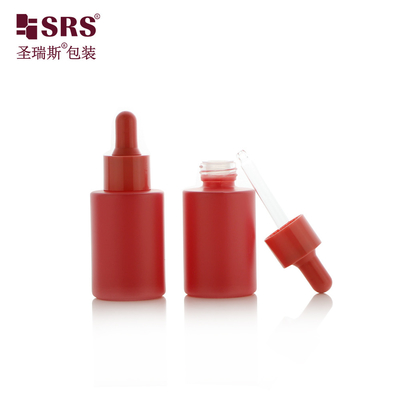 Peinture personnalisée Macaron Couleur verre vide en gros Gouttelette d' huile essentielle 30 ml