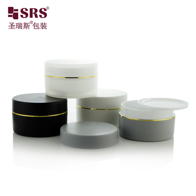 Purificateur de cheveux et corps plastique emballage cosmétique vide récipient crème de luxe pot