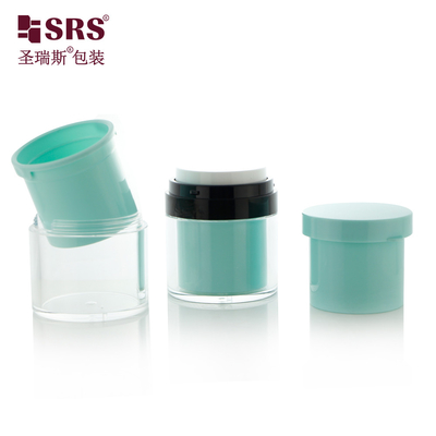 Fabricant de l'usine Gels de soins de la peau de crème pour le visage remplaçables pompe de sérum de crème acrylique sans air