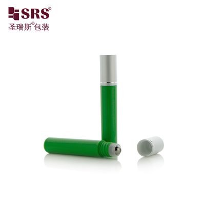 7 ml de stylo rond en PP vide, forme injectable, personnalisation, couleur, crème pour les yeux, bouteille, applicateur métallique