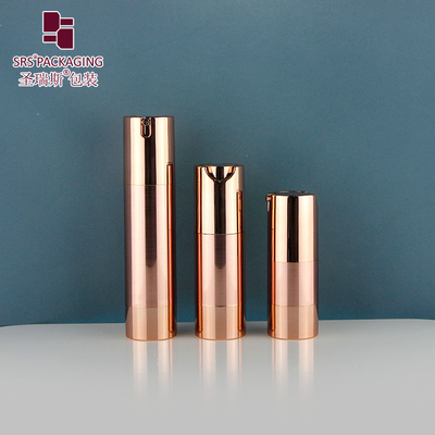 15 ml 30 ml 50 ml 80 ml 100 ml Lotion cosmétique vide pompe sérum Bouteille en plastique sans air