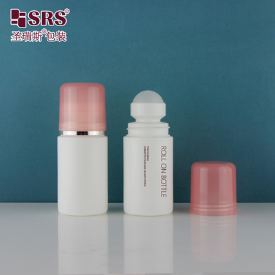 60 ml 2 oz PP PCR plastique personnalisé couleur bouteille de gel en rouleau recyclé rouleau vide sur bouteilles de déodorant
