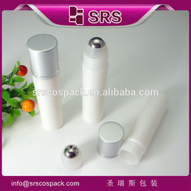 SRS 30 ml échantillon libre rouleau en plastique noir vide sur les flacons de transport pour les cosmétiques