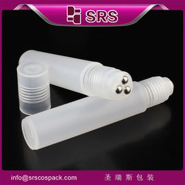 Emballage Shengruisi RPP-12 ml rouleau en plastique sur bouteille avec trois boules métalliques