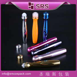 SRS Bouteille en plastique à rouleaux de 15 ml et bouteilles PETG à billes à rouleaux de 15 ml pour crème pour les yeux