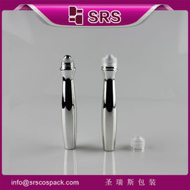 SRS8447-15ML crème pour les yeux en PETG en bouteille à rouleaux de forme spéciale