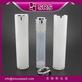 bouteille cosmétique sans air, bouteille élégante de 15 ml 30 ml 50 ml pompe à lotion