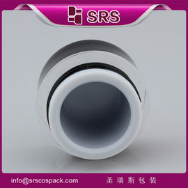 La Chine fournit un flacon à échantillon cosmétique J021 5g noir de forme ronde