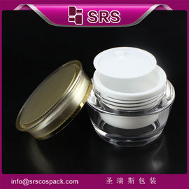 J037 Bouteille de cosmétiques de beauté haut de gamme de 15 ml 30 ml 50 ml