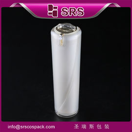 SRS 30ml 50ml 100ml Beau emballage cosmétique de luxe vide pour bouteille de pompe à lotion
