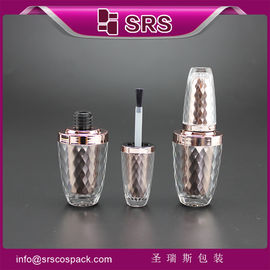 Emballage Shengruisi NP-003 bouteille en plastique de gel d'ongle de 8 ml avec bouchon et pinceau