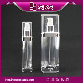 bouteille de cosmétique pour peau de 15 ml, 30 ml, 60 ml et 120 ml