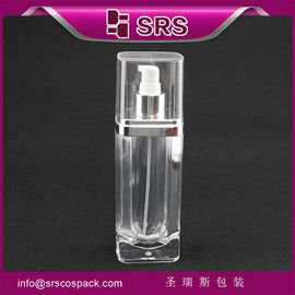 pompe à lotion en bouteille propre L051 15ml 30ml 60ml 120ml