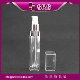 Bouteille de savon à main en plastique transparent de 15 ml, 30 ml, 60 ml et 120 ml