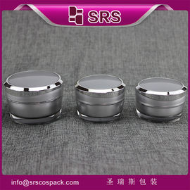 J031 5g 10g 15g 30g 50g pot de crème en plastique cosmétique