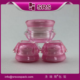 J060A Emballages acryliques à base de diamants crème de 5g 15g 30g 50g