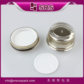 J035 15 g 30 g 50 g contenant de la crème pour le corps en or vide