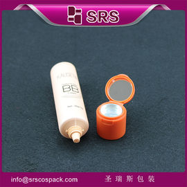 tube de crème bb avec miroir fournisseur de récipient pour soins de la peau
