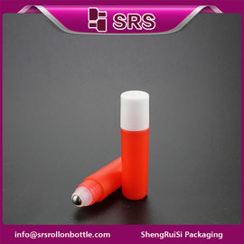 Bouteille à rouleaux de 2 ml en gros, mini bouteille en plastique rouge