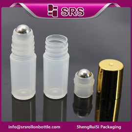 rouleau en plastique transparent sur bouteille, rouleau vide en gros de 3 ml sur bouteille