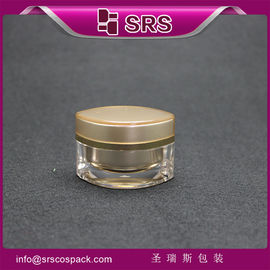 récipient cosmétique de conception spéciale fabricant bocal de crème acrylique
