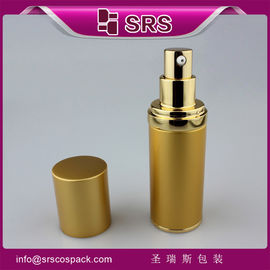 TA024 Bouteille sans air en aluminium de 15 ml, 30 ml et 45 ml avec distributeur