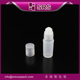 3 ml mini rouleau en plastique sur bouteille pour parfum, fabrication de bouteille en plastique vide
