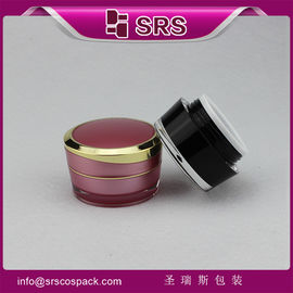 5 ml 10 ml 15 ml 30 ml 50 ml contenant de la crème, fournisseur de boîtes cosmétiques acrylique