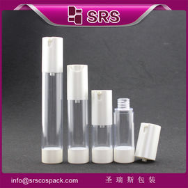 TA021 Bouteille cosmétique sans air de luxe de 15 ml 30 ml 50 ml