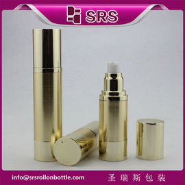 Fabrication d'usine en Chine A022 15 ml 30 ml 50 ml bouteille de pompe sans air en or