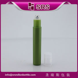 stylo à rouleaux de luxe de 15 ml pour sérum oculaire avec boule en acier inoxydable