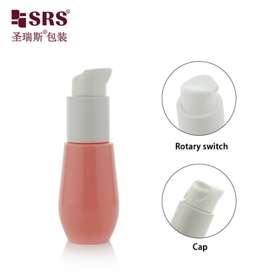 30 ml de pompe à lotion de fond en forme de U en plastique recyclé de couleur personnalisée