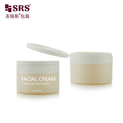Produits alimentaires de luxe, soins de la peau, crème pour le corps, plastique, PP, pots, crème pour le visage, contenant de gel, boîtier d'emballage