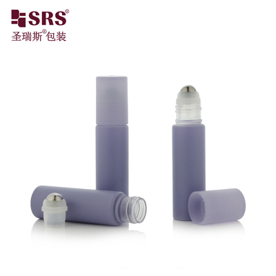Bouteilles à rouleaux en plastique creux de couleur personnalisée en PET pour liquide anti-démangeaisons 10 ml en rouleau sur bouteille
