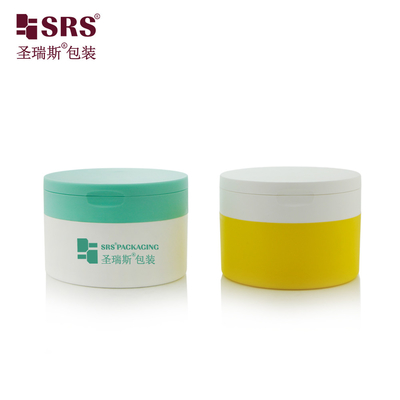 4 onces de plastique PP PCR à double paroi personnalisé Flip Cap avec cuillère