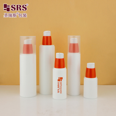 15 ml 30 ml 50 ml Lotion de couleur personnalisée Essence capillaire sérum cosmétique de luxe Bouteille de pompe sans air
