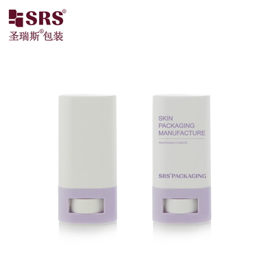 20g de forme ovale vide PP plastique anti-démangeaisons Balsame personnalisé couleur vide contenant le déodorant Stick