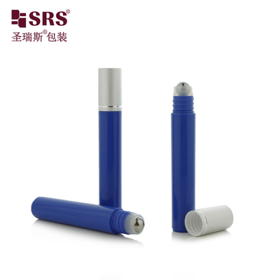 PP PCR plastique recyclé pour injection personnalisé couleur de gel pour les yeux boule à rouleaux en gros 8 ml bouteille